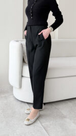 Yesa Pantalon - Siyah - Görsel 3