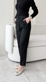 Yesa Pantalon - Siyah - Görsel 3