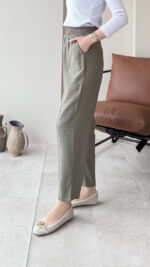 Pantalon - Haki - Görsel 3