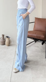 More Taşlı Pantalon - Mavi