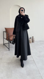 Lesa Kürk - Siyah - Görsel 7