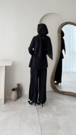 Tina Kemerli Takım - Siyah - Görsel 2