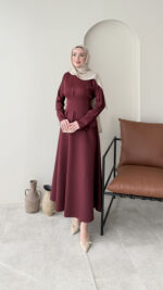 Peya Belden Bağlamalı Scuba Takım - Bordo - Görsel 2