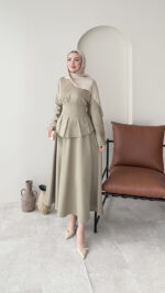 Peya Belden Bağlamalı Scuba Takım - Yeşil - Görsel 2