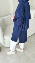 Ferya Kazak - Lacivert - Görsel 4