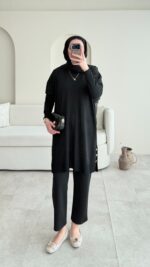 Ferya Kazak - Siyah - Görsel 4