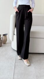 Tera Palazzo Pantalon - Siyah