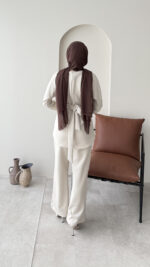 Pera Belden Bağlama Scuba Takım - Bej - Görsel 2