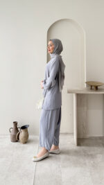 Şalvar Takım - Gri - Görsel 2