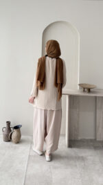 Şalvar Takım - Taş - Görsel 3