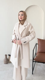 Nola Kaşe Kaban - Taş - Görsel 5