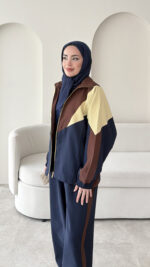 Velin Paraşüt Takım - Lacivert&Sarı - Görsel 5