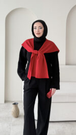 Elora Triko Kazak - Siyah