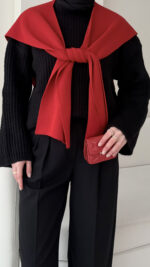 Elora Triko Kazak - Siyah - Görsel 7