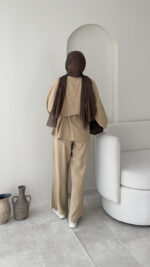 Mayra Tensel Takım - Camel - Görsel 3