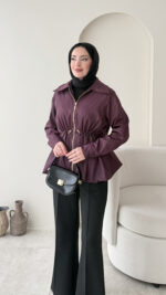 Yelin Ceket - Bordo