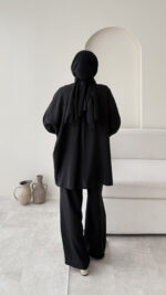 Liona Modal Takım - Siyah - Görsel 3