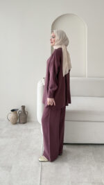 Liona Modal Takım - Mürdüm - Görsel 2