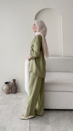 Milan Modal Takım - Yeşil - Görsel 2