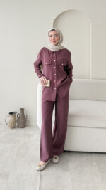 Milan Modal Takım - Mürdüm