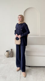 Milan Modal Takım - Lacivert - Görsel 2