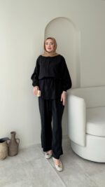 Mayra Tensel Takım - Siyah