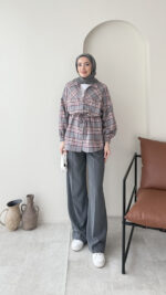 Oduncu Gömlek - Gri - Görsel 4