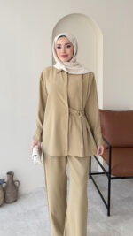 Rasha Modal Takım - Camel - Görsel 5