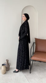 Moon Tasarım Elbise - Siyah - Görsel 2