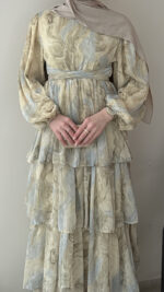 Viona Tasarım Elbise - Sarı (Ön sipariş bayram sonrası) - Görsel 6