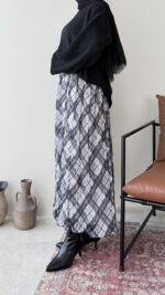 Oven Şifon Etek - Antrasit - Görsel 3