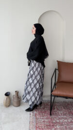 Oven Şifon Etek - Antrasit - Görsel 7