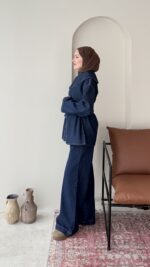 Babel Kot Takım - Lacivert - Görsel 2