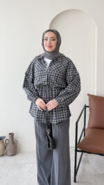 Oduncu Gömlek - Siyah