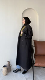 Kığıl Trenç - Siyah - Görsel 2