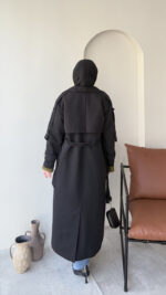 Kığıl Trenç - Siyah - Görsel 3