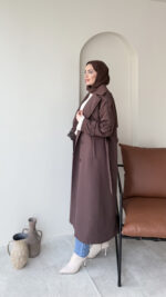 Kığıl Trenç - Kahve - Görsel 2