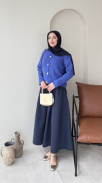 Love Mini Hırka - Mavi - Görsel 6