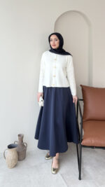 Love Mini Hırka - Ekru - Görsel 4