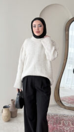 Hola Triko Kazak - Krem