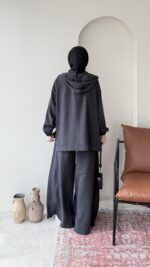 Tulya Tensel Takım - Siyah ( Ön Sipariş tedarik süreci 10 gündür ) - Görsel 3