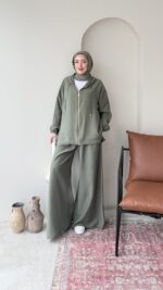 Tulya Tensel Takım - Haki ( Ön Sipariş tedarik süreci 10 gündür )