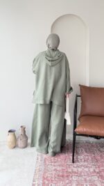 Tulya Tensel Takım - Haki ( Ön Sipariş tedarik süreci 10 gündür ) - Görsel 3