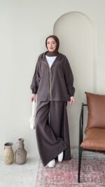 Tulya Tensel Takım – Kahverengi ( Ön Sipariş tedarik süreci 10 gündür )