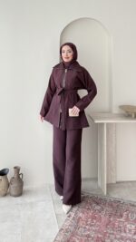 Mirta Taşlı Takım – Mürdüm