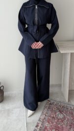 Mirta Taşlı Takım – Lacivert - Görsel 7