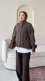 Zera Ceket - Kahve - Görsel 2