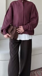 Zera Ceket - Mürdüm - Görsel 6