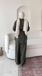 Mena Modal Takım - Haki - Görsel 2