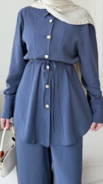 Mena Modal Takım - Mavi - Görsel 6